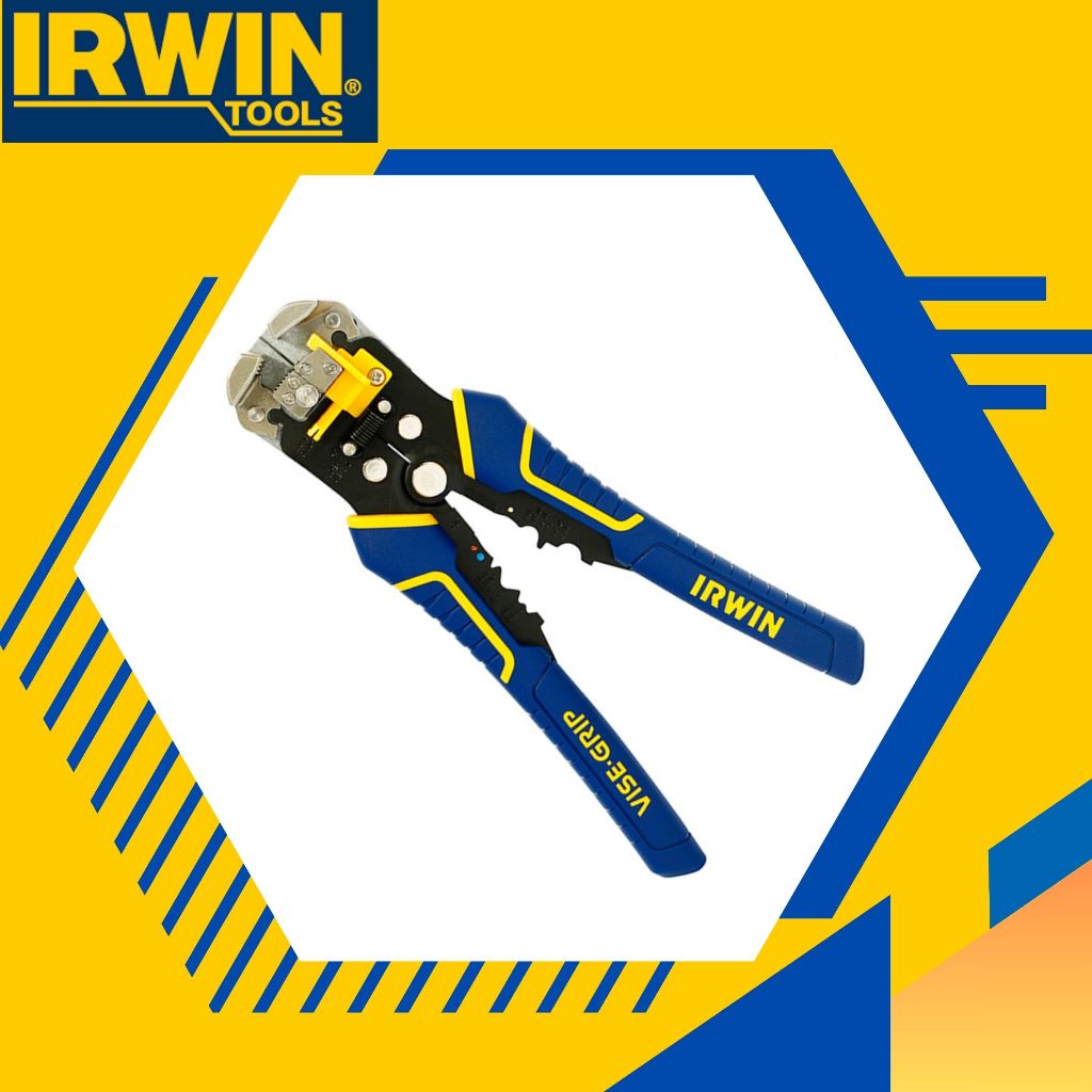 คีมปอกสายไฟ คีมย้ำ IRWIN 2078300 8″ ความจุปาก 50มม.