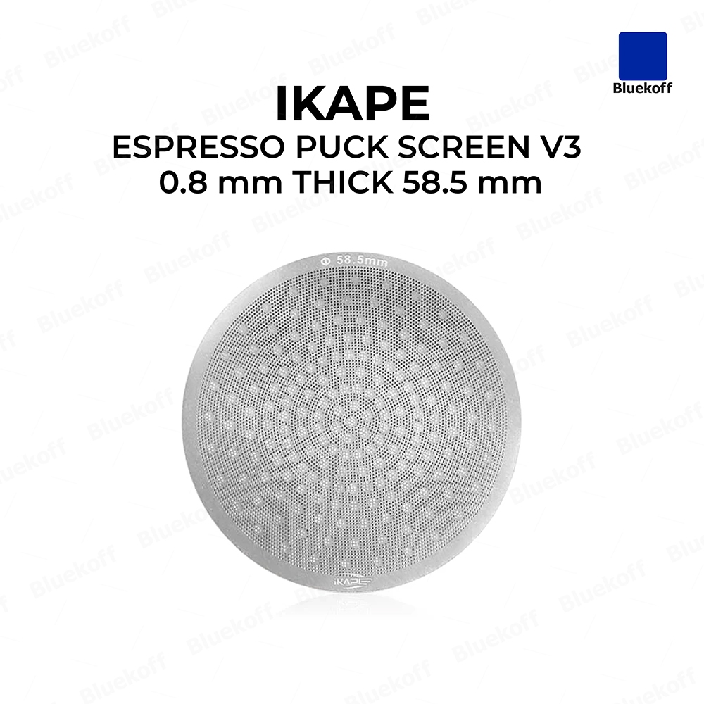 Bluekoff IKAPE Espresso Puck Screen V3 0.8mm thick 58.5 mm