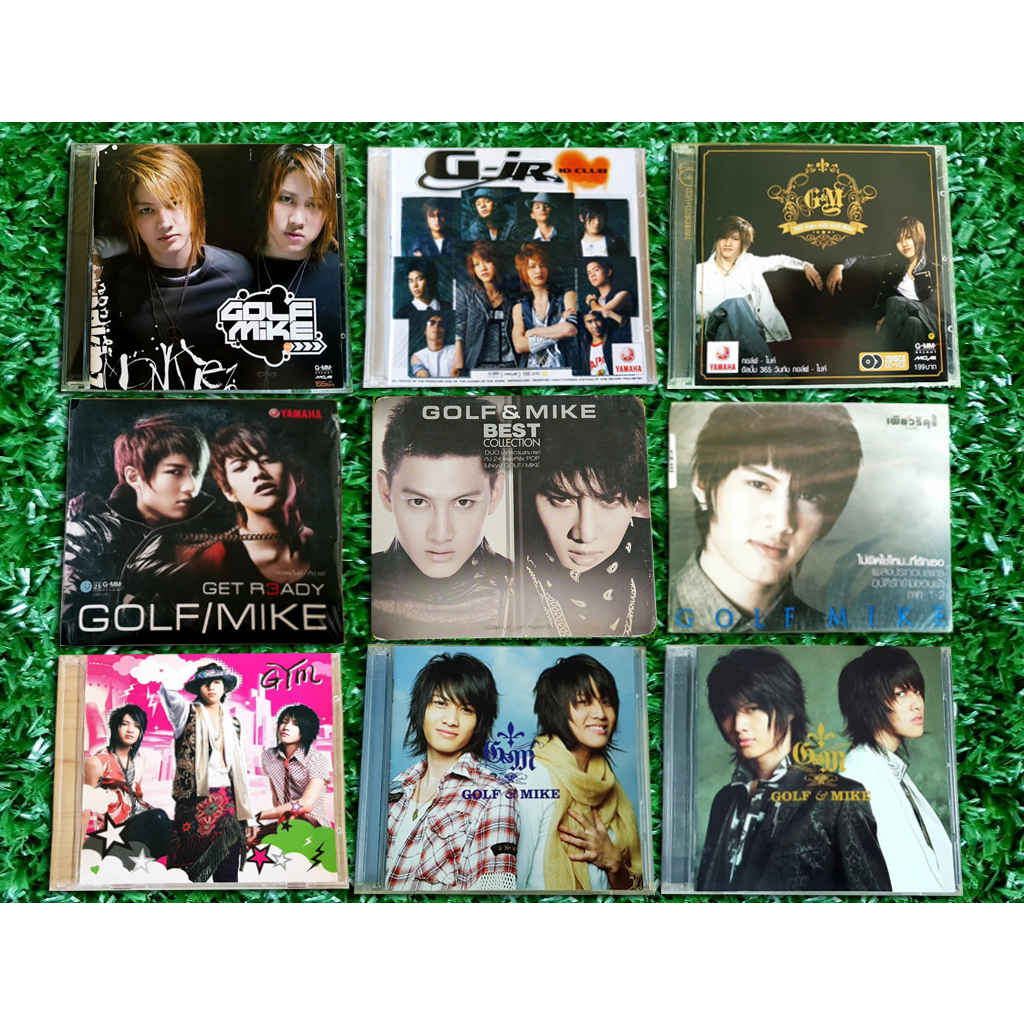 CD แผ่นเพลง Golf-Mike กอล์ฟ-ไมค์ รวมหลายอัลบั้ม 10 Club (G-JR)/365 Days/One By One/Get Ready