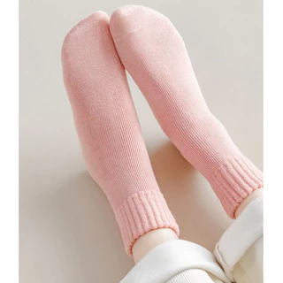 FABLEME✨- PASTEL SOCKS ถุงเท้าบุขนกันหนาว แบบหนา สีพาสเทล