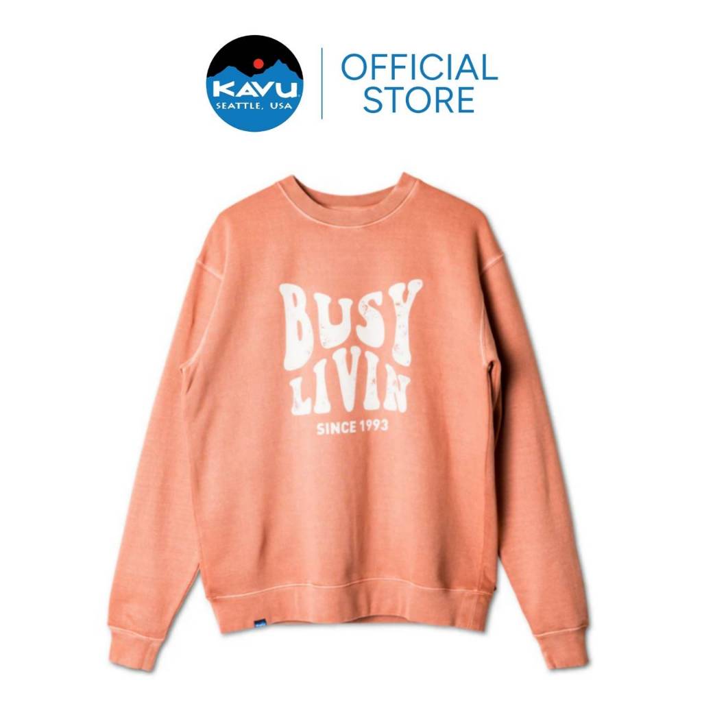 [5.5 โค้ด KAVUDAY ลด 500.-] KAVU Core Crew Sweatshirt เสื้อแขนยาว