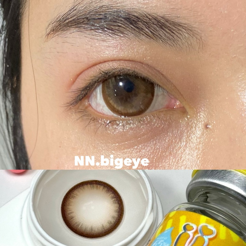 คอนแทคเลนส์เลนส์ ไฮโดรเจล Ulens พรีเมี่ยม ค่าอมน้ำ65% ตาโตฟิลเตอร์ Big Karina