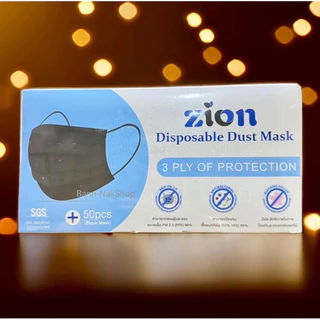 Zion Mask หน้ากากอนามัยทางการแพทย์ รุ่นพรีเมี่ยม (แยกซีลทุกกล่อง) ป้องกันฝุ่นและเชื้อไวรัส