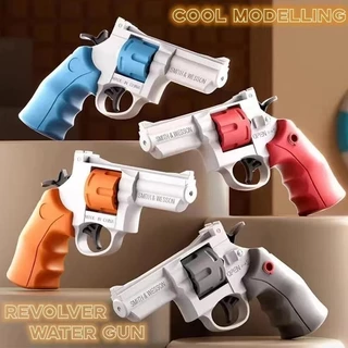ปืนฉีดน้ำ สำหรับเด็กผู้ชาย 3D REVOLVER WATER GUN สำหรับเทศกาลสงกรานต์