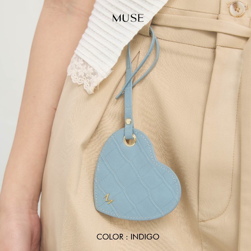 MUSE - Heart Mirror Bag Charm