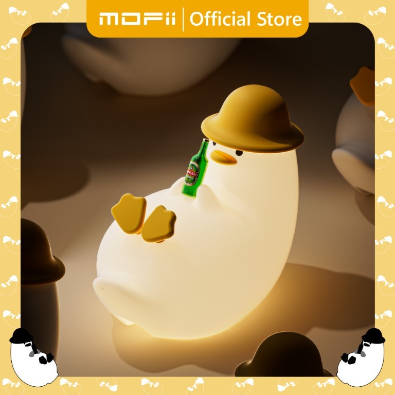 [ของแท้ รับประกันศูนย์ไทย]MOFii โคมไฟน่ารัก DRUNKEN DUCK เป็ดน้อยขี้เมาน่ารัก ปรับแสงตั้งเวลาได้
