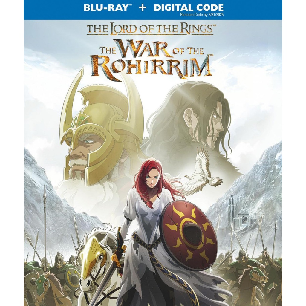 Bluray เสียงไทย5.1 บลูเรย์ อนิเมชั่น Lord Of The Rings: The War Of The Rohirrim ศึกแห่งโรเฮียร์ริม (2024) มีเมนู