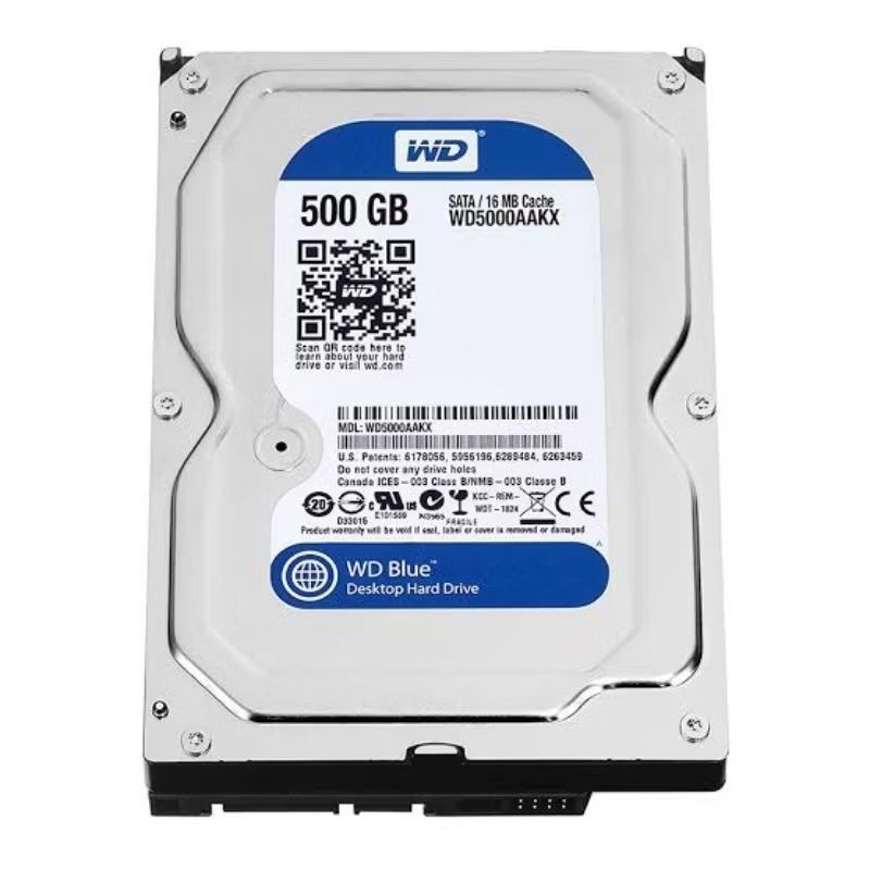 500 GB HDD WD SATA-3 64 MB BLUE (WD5000AAKX)