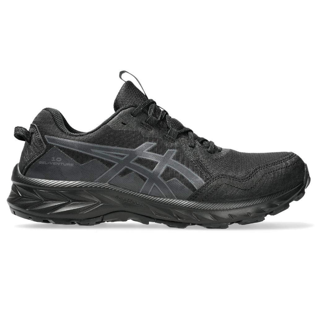 ASICS : 1012B759.001 GEL-VENTURE 10 WOMEN RUNNING ผู้หญิง รองเท้าเดินป่า ของแท้  BLACK/GRAPHITE GREY