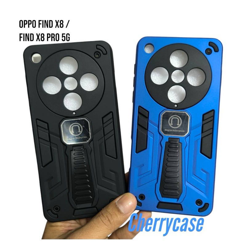 เคสกันกระแทกสำหรับ Oppo Find X 8 5G /Find X8 pro 5G คลุมกันกล้อง มีขาตั้ง