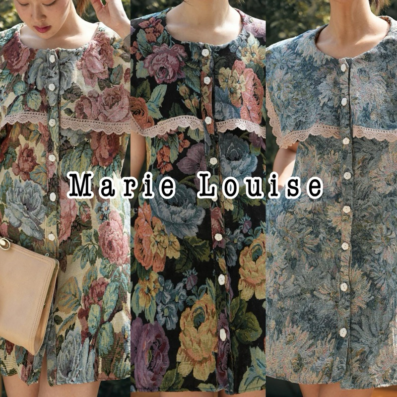 Marie-Louise dress (690.-) ทักทอความสวยแบบ Vintage style ผสมผสานกับความ Old money looks.