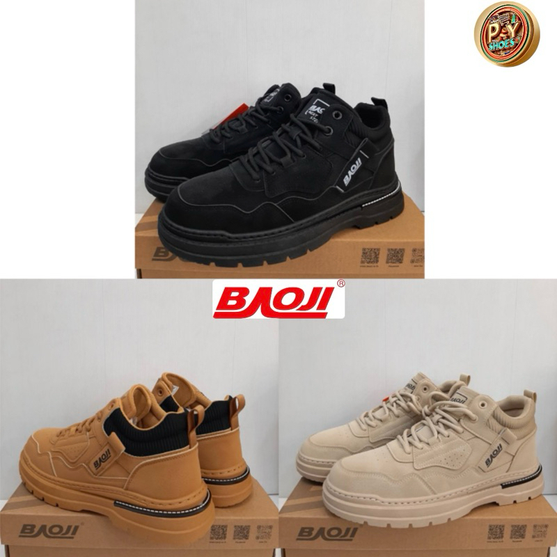 รองเท้าผ้าใบBAOJI เเท้100% BJM 1005 รองเท้าผ้าใบผู้ชาย ไซส์ 41-45