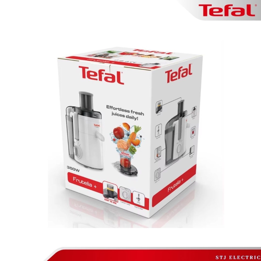 TEFAL เครื่องคั้นและสกัดน้ำผลไม้ รุ่น ZE370138 ความจุ 0.95 ลิตร
