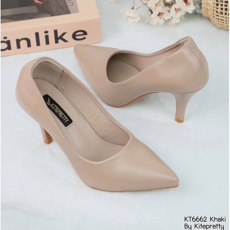⚡มีไซส์ 35-44🔥รองเท้าส้นสูง รองเท้าคัชชูปลายแหลม ส้นสูง3นิ้ว K2311/K6662/K9080