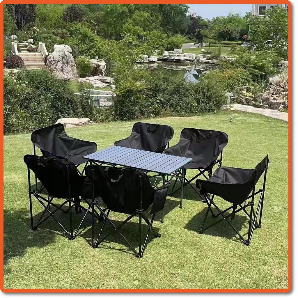 เก้าอี้Camping เก้าอี้ปิคนิคพับได้ เก้าอี้สนาม เก้าอี้กางเต็นท์ เก้าอี้พับได้ สะดวกแข็งแรง ใช้งานง่ายเก็บง่าย - รูปที่ 6