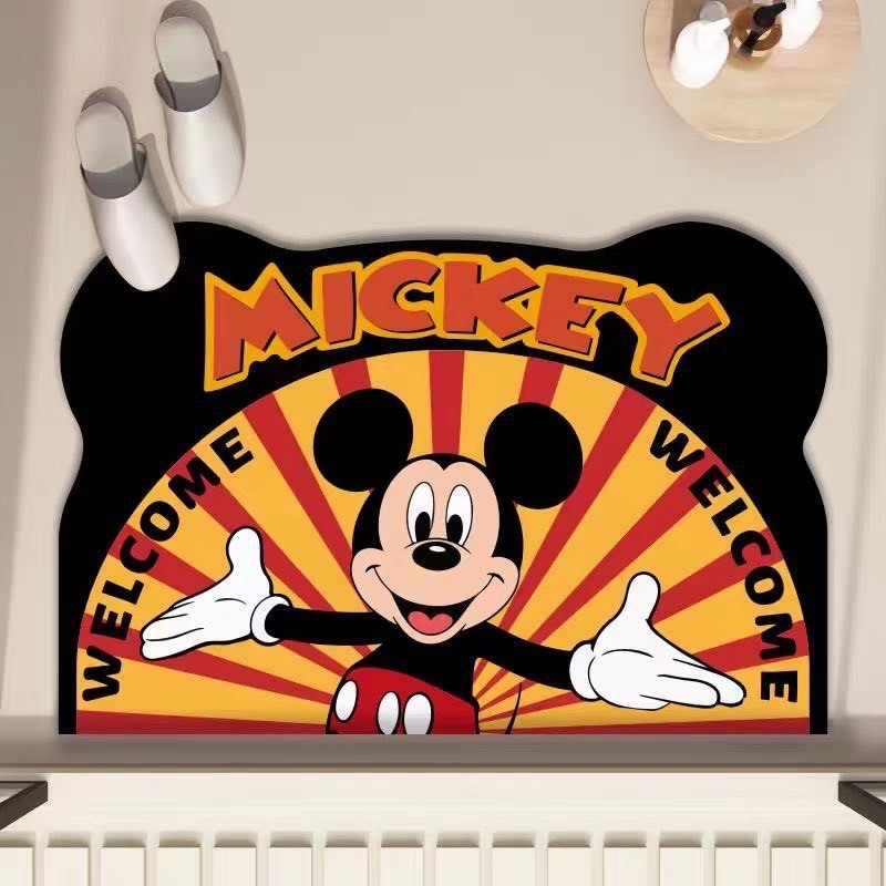 พร้อมส่งพรมมิกกี้เมาส์ Mickey Mouse floor mats rugs รูปที่ 2