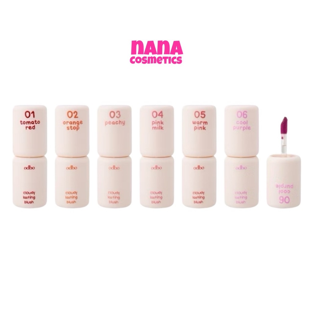 OD1306 โอดีบีโอ คลาวดี้ ลาสติ้ง บลัช ODBO Cloudy Lasting Blush