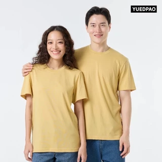 Yuedpao Ultrasoft Non-Iron [NEW] เสื้อยืดคอกลม ผ้านุ่มใส่สบาย ไม่ย้วย ไม่หด ไม่ต้องรีด เสื้อยืดสีพื้น Set Dry Leaf