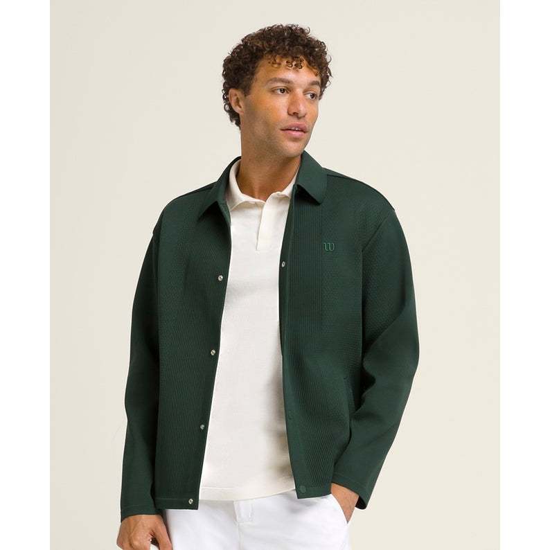 Wilson Men VANDERBILT COACH'S JACKET WM00377411NVD Official Store