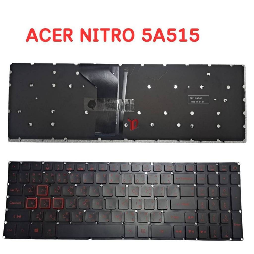 KEYBOARD ACER Acer NITRO 5 AN515 AN515-51 AN515-52 AN515-53 มีไฟ