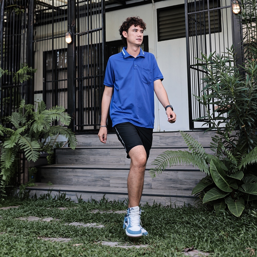 เสื้อโปโลชายเบสิคแขนสั้น EGO SPORT EG6197