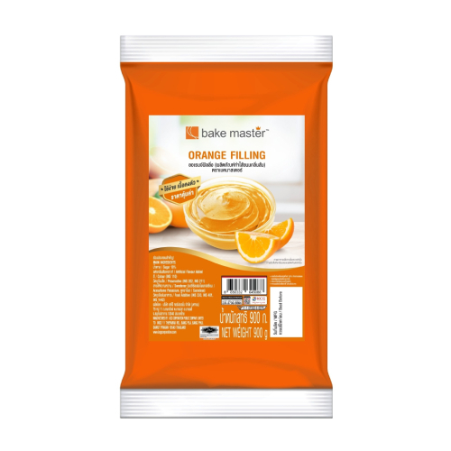 ฟิลลิ่ง Bake Master  รสส้ม ทำไส้ขนม ขนาด 900g.  หยกออนไลน์