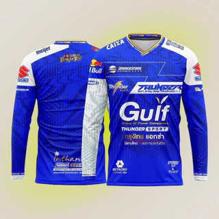เสื้อกีฬาแขนยาวGilfผ้านิ่มใส่สบาย