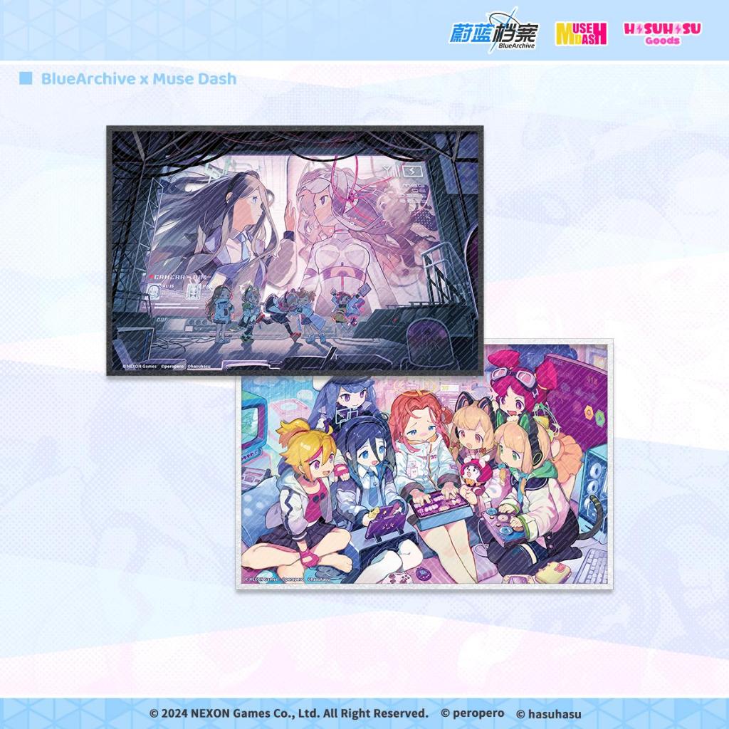 [Pre-order/อ่านรายละเอียดก่อนสั่ง]  ชิกิชิ Muse Dash x Blue Archive