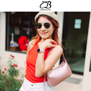 [🚨ลด 𝟱𝟬%] Baasy Bag กระเป๋าสะพายไหล่ หนังPU Premium