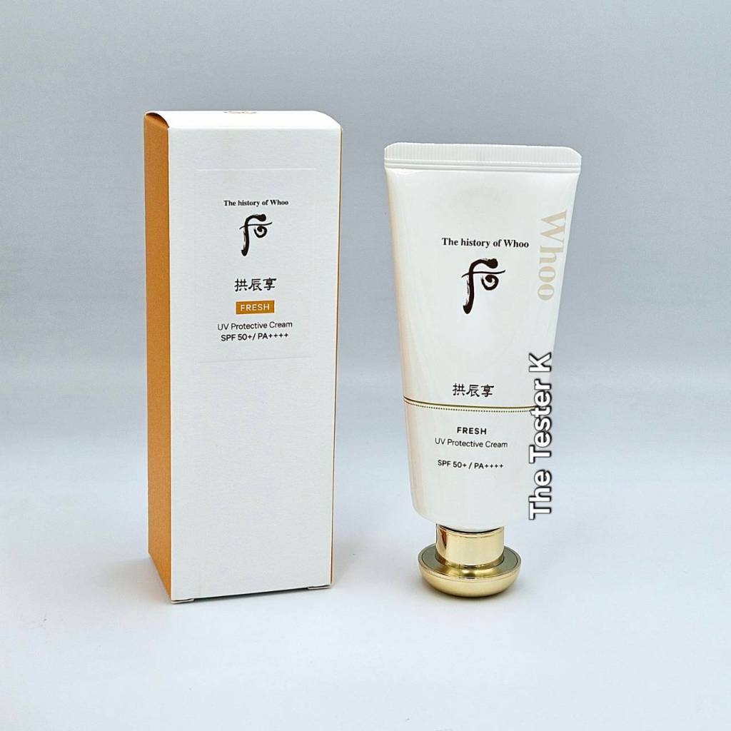#พร้อมส่ง Exp25/12/26 #NEW #กันแดดเนื้อเบา อ่อนโยน ปลอบประโลมผิว #The History of Whoo - Fresh Sun Cream 60ml