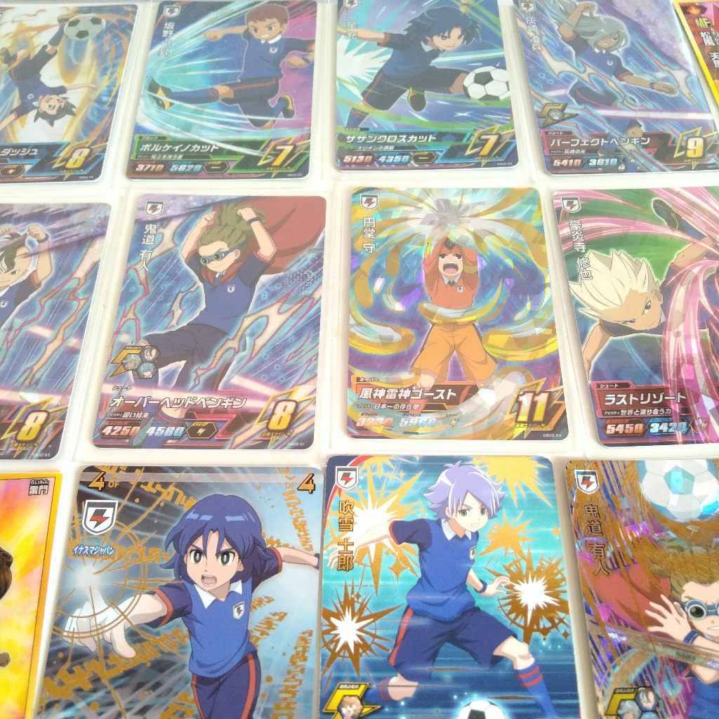 cardแท้นักเตะแข้งสายฟ้า Inazuma Eleven