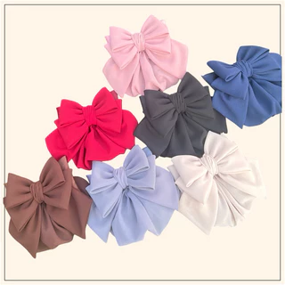 Bow Ribbon satin lace 🎀#โบว์ติดผม #เน็ตผม#กิฟติดผม#แฮร์พีท#คาดผม