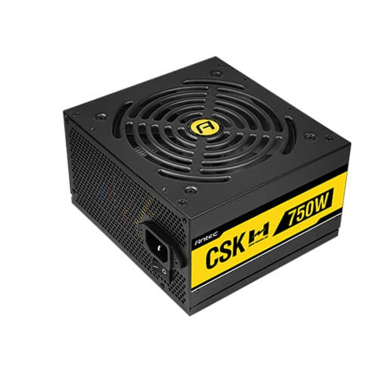 POWER SUPPLY (อุปกรณ์จ่ายไฟ) ANTEC CSK750H - 750W 80 PLUS BRONZE (BLACK) (ATX)