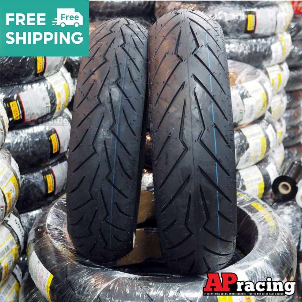 Pirelli Rosso Scooter ขอบ 10 12 13 14 15 17 พีรารี่ ยางรถมอเตอไซค์ สำหรับ NMAX XMAX PCX MSX Forza
