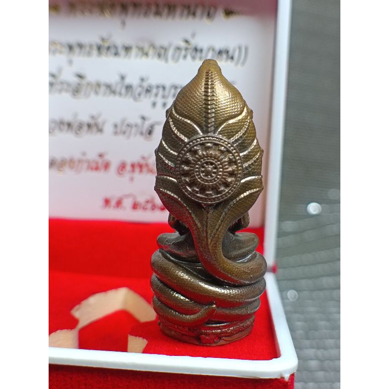 พระพุทธชัยมหานาถ ( พระนาคปรก) ย้อนยุคพระเจ้าชัยวรมันที่7 พิธีไหว้ครูบูรพาจารย์ หลวงพ่อพัน ปภาโส วัดตรางสวาย จ.ศรีสะเกษ - รูปที่ 2