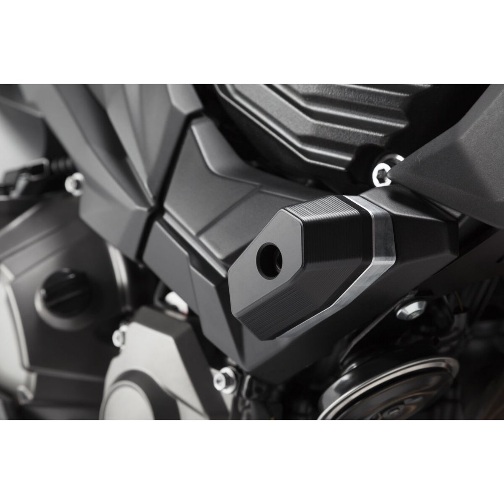 SW-MOTECH Frame slider kit. Black. Kawasaki Z 800 (12-16) กันล้ม เฟรม STP.08.286.10000/B
