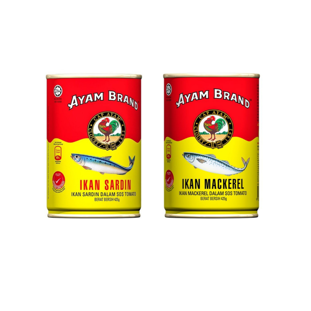 Ayam Brand Tomato Sauce Calcium Omega3 สินค้ามีฮาลาล น้ำหนัก 425 กรัม