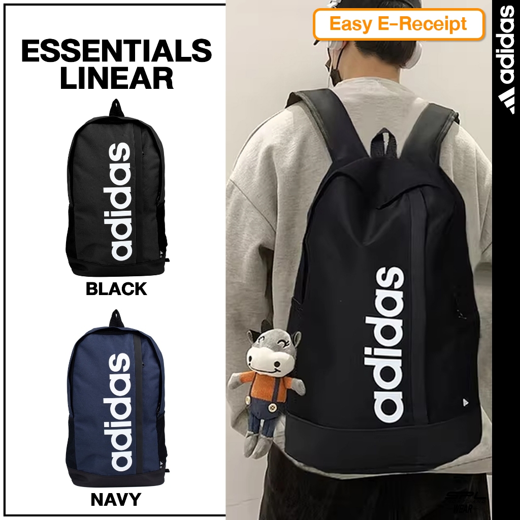Adidas Collection กระเป๋าเป้ กระเป๋าสะพายหลัง Essentials Linear Backpack HR5343 / HT4746 (900)