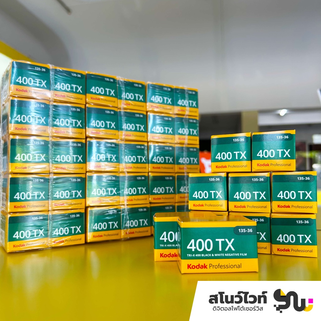 ฟิล์มขาวดำ Kodak TRI-X 400  35mm 135-36 Black and White Film 400TX ฟิล์มถ่ายรูป 135