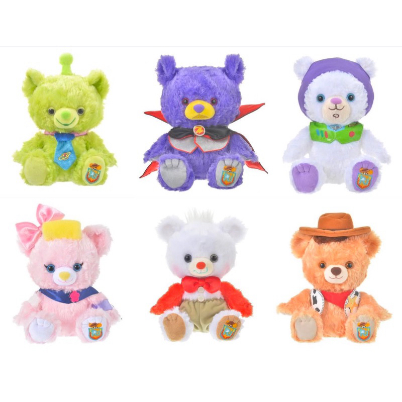 🎌 (พร้อมส่ง🇹🇭) "Unibear City Toy Story"💥 Disney Store Japan แท้💯%