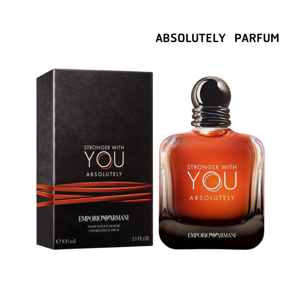 (ABSOLUTELY)  Emporio Armani Stronger With You  ABSOLUTELY Parfum  100 ml กล่องซีล