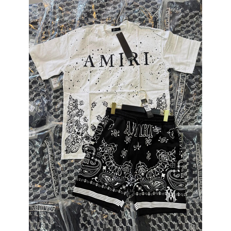 ชุดเซทเสื้อ + กางเกง AMIRI