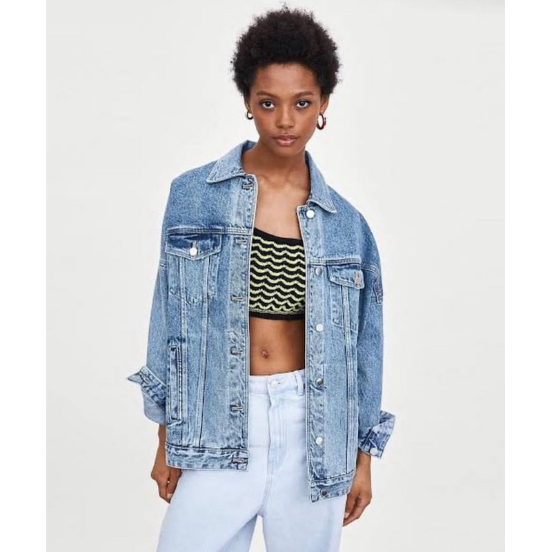 ส่งต่อ ZARA OVERSIZE DENIM JACKET