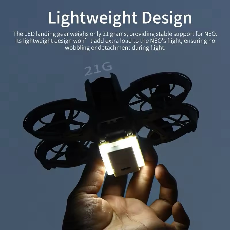 STARTRC NEO LED Landing Gear Night Flight Light Lightweight Tripod Rechargeable Lighting for DJI Neo