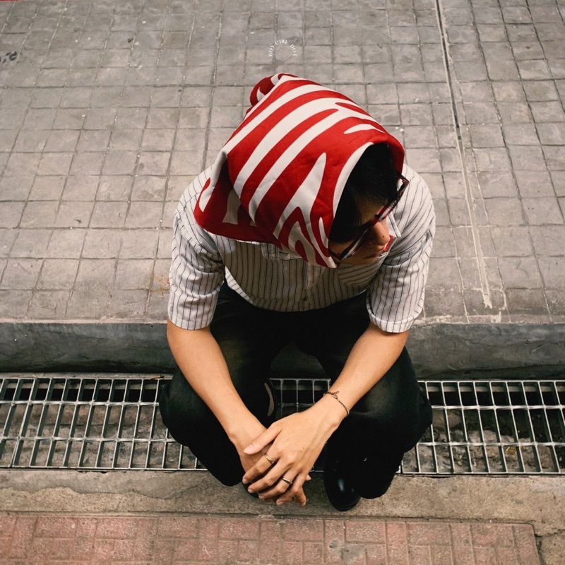 Boy Girl Dot Zebra Bandana ผ้าโพกหัว ผ้าพันคอ