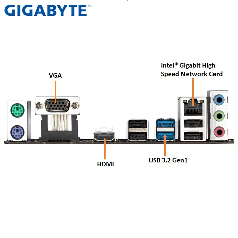 Gigabyte H610M H V3 DDR4 LGA1700 MOTHERBOARD Combo Deal Intel I3-12100F / I3-12100 / I3-13100 / I5-12400F / I5-12400