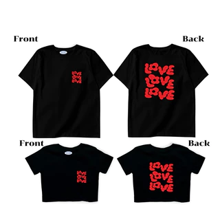 resign studio - crop&oversize ลาย love love love