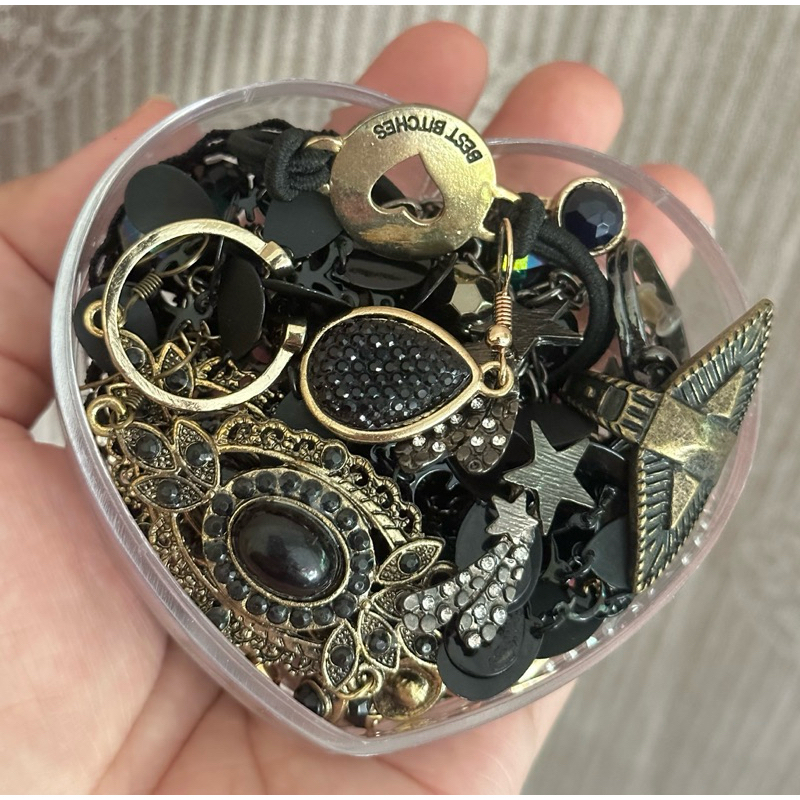 Mystery Jewelry jar โทนดำ