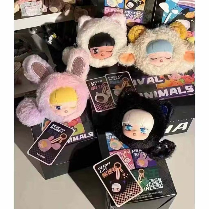 ♡⁠˖⁠ ꒰⁠ live ลด 100฿ ꒱ Hugbuddy x Lilisha Series | พวงกุญแจห้อยกระเป๋า
