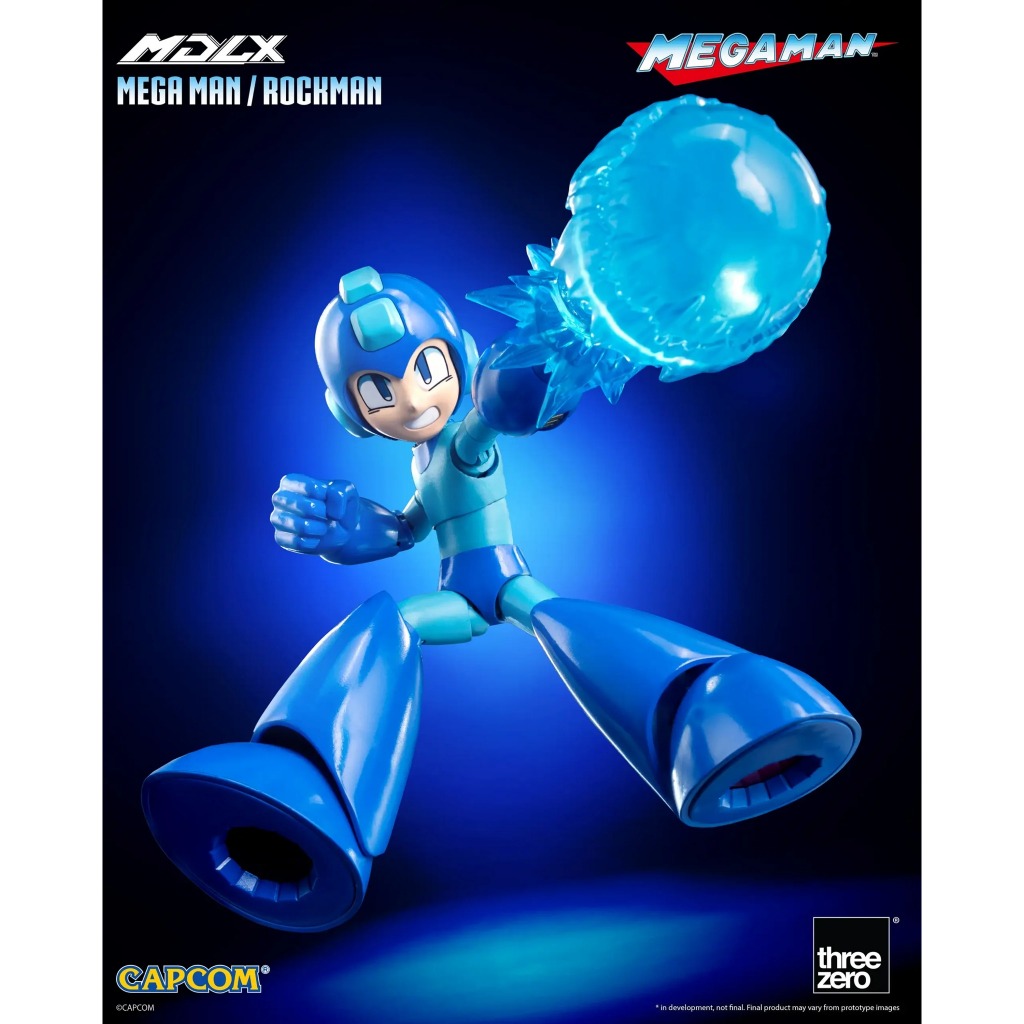 threeZero X CAPCOM MDLX : ROCKMAN / MEGAMAN